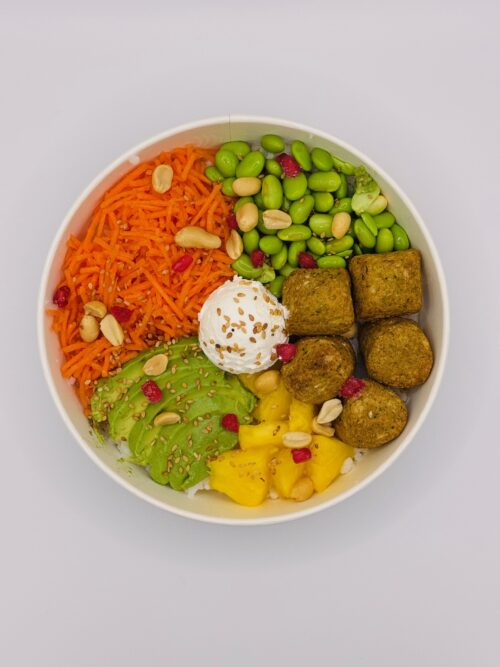 Poké Falafels Ananas